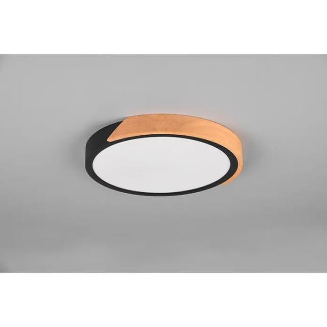 Reality LED-Deckenleuchte Jano Schwarz matt