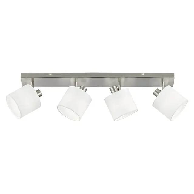 Reality Strahler Tommy 4-flammig Nickel matt