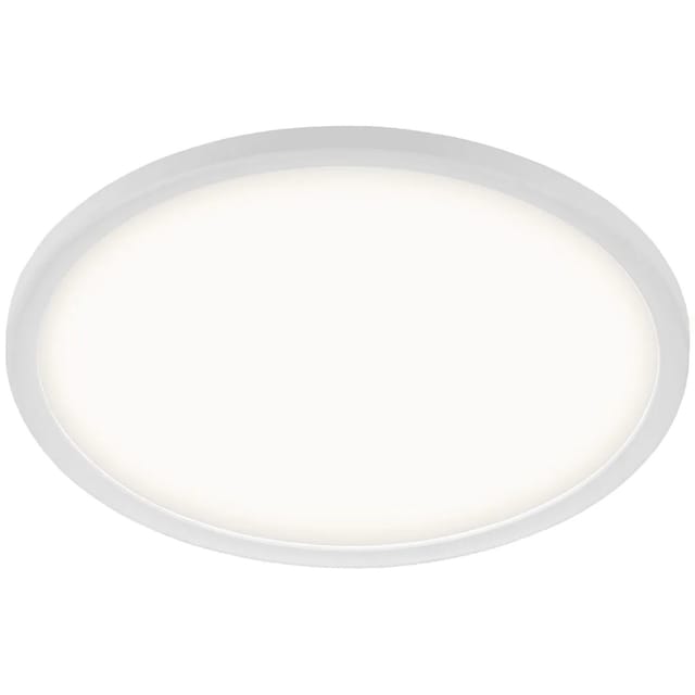 Telefunken LED-Deckenleuchte Slim Drip Weiß 18 W