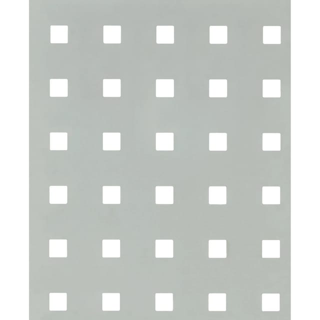 Lochblech Quadratisch Alu Silber