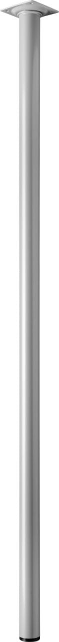 Hettich Tischbein Ø 30 mm x 900 mm Aluminium-Optik
