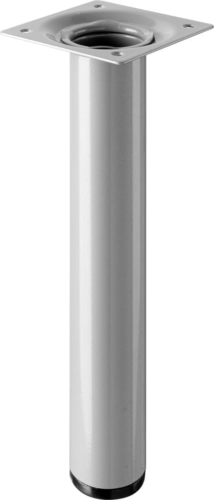 Hettich Tischbein Ø 30 mm x 200 mm Aluminium-Optik