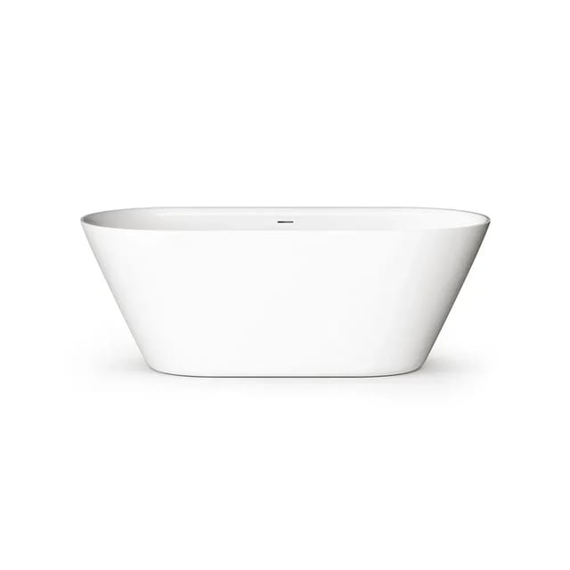 PAA Badewanne Storia aus Mineralguss 167 cm x 72,5 cm x 59,5 cm Weiß Glanz
