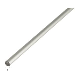 Rundstange Silber eloxiert 5 mm x 5 mm x 1000 mm