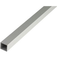 Vierkantrohr Silber eloxiert 10 mm x 10 mm x 1000 mm Bild 2