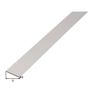 Flachstange Silber eloxiert 2 mm x 15 mm x 1000 mm