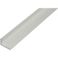 Winkelprofil ungleichschenklig Aluminium 10 mm x 20 mm x 1.000 mm Silber Bild 2