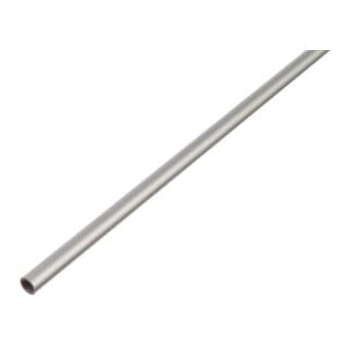 Rundrohr Silber eloxiert 10 mm x 10 mm x 2000 mm