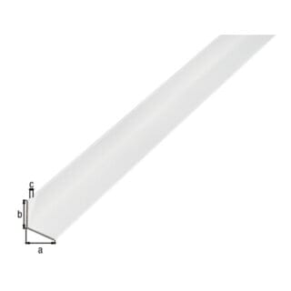 Winkelprofil gleichschenklig Aluminium 20 mm x 20 mm x 2.000 mm Silber