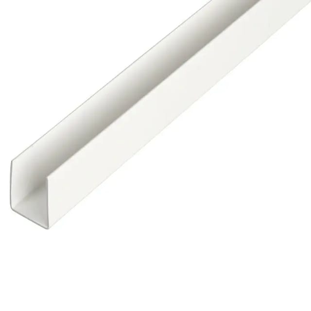 U-Profil Kunststoff 10 mm x 10 mm x 2.000 mm