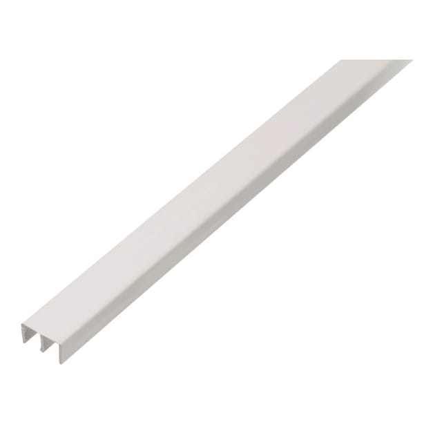 Führungsschienenprofil Kunststoff 6,5 mm x 10 mm x 1.000 mm Weiß