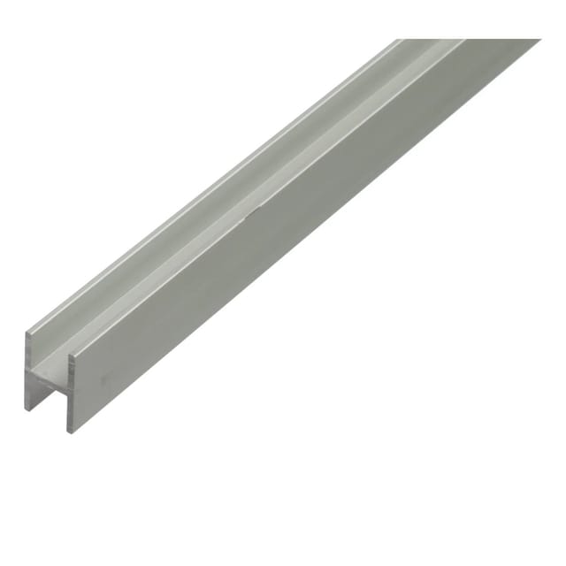 H-Profil Aluminium 22 mm x 30 mm x 1.000 mm Silber