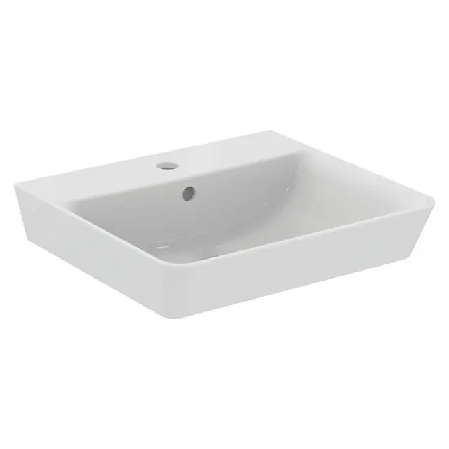 Ideal Standard Waschtisch Connect Air 50 cm 1 Hahnloch mit Überlauf Weiß