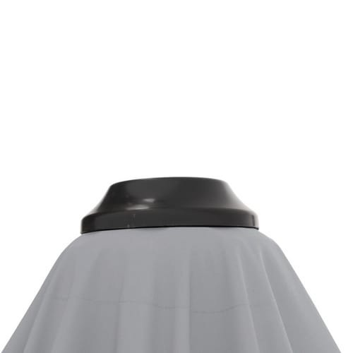 Doppler Ampelschirm Active Ø 372 cm Hellgrau mit Dreh- & Neigungsfunktion