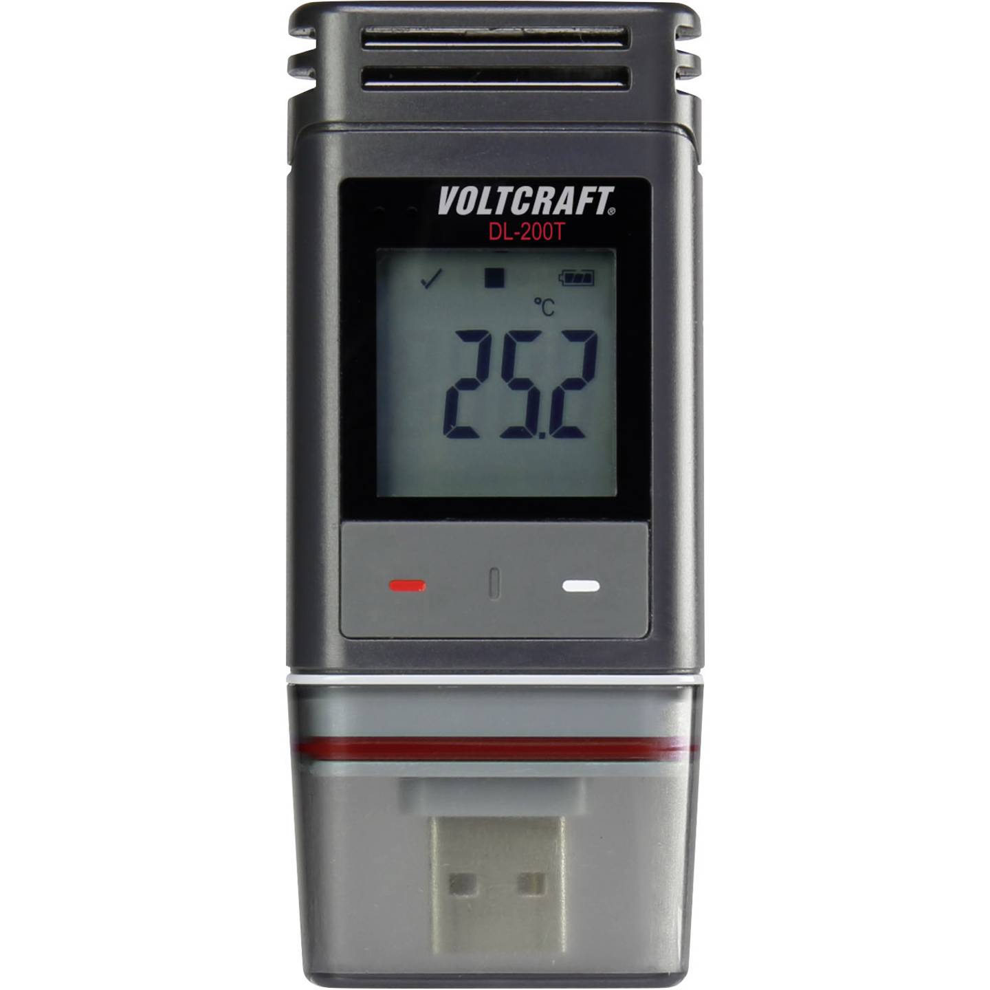[neuwertig] B-ware Voltcraft Dl-200t Datenlogger Mobiler Funk-cmos-scanner Ip65 Bluetooth