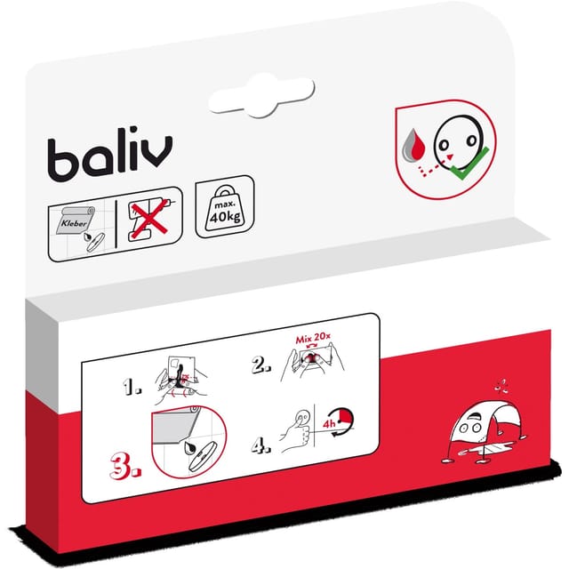 baliv Klebeset für Wandmontage