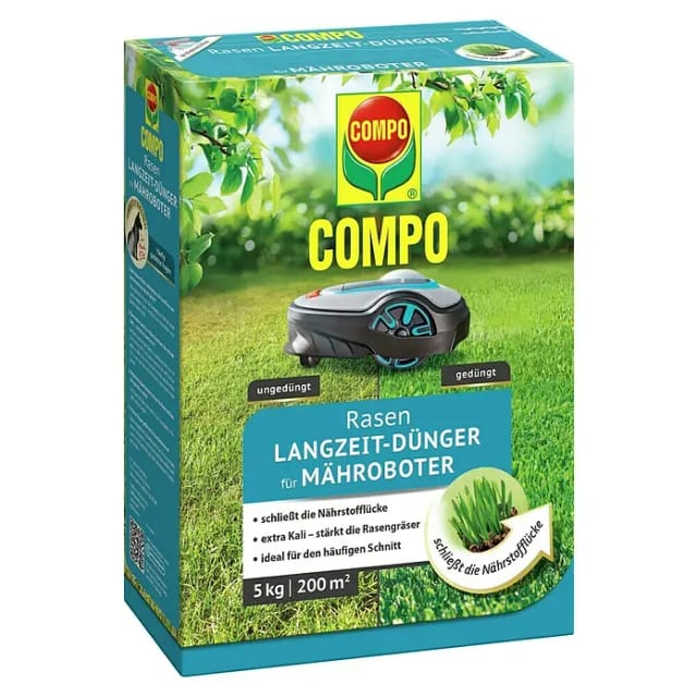Compo Rasen-Langzeitdünger für Mähroboter 5 kg