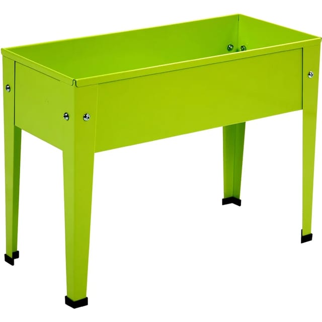 Floraworld Kinder-Hochbeet Apfelgrün 60 cm x 27 cm x 45 cm