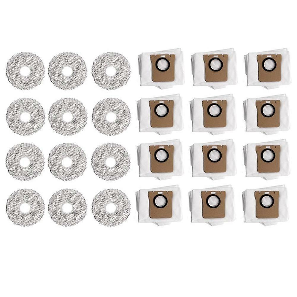 Staubbeutel-mopp-set Für Xiaomi X20+/x20 Plus/x20 Max/x10+/x10 Plus/m30s/m40 Und Dreame L10 Ultra/l20 Ultra/l30 Ultra