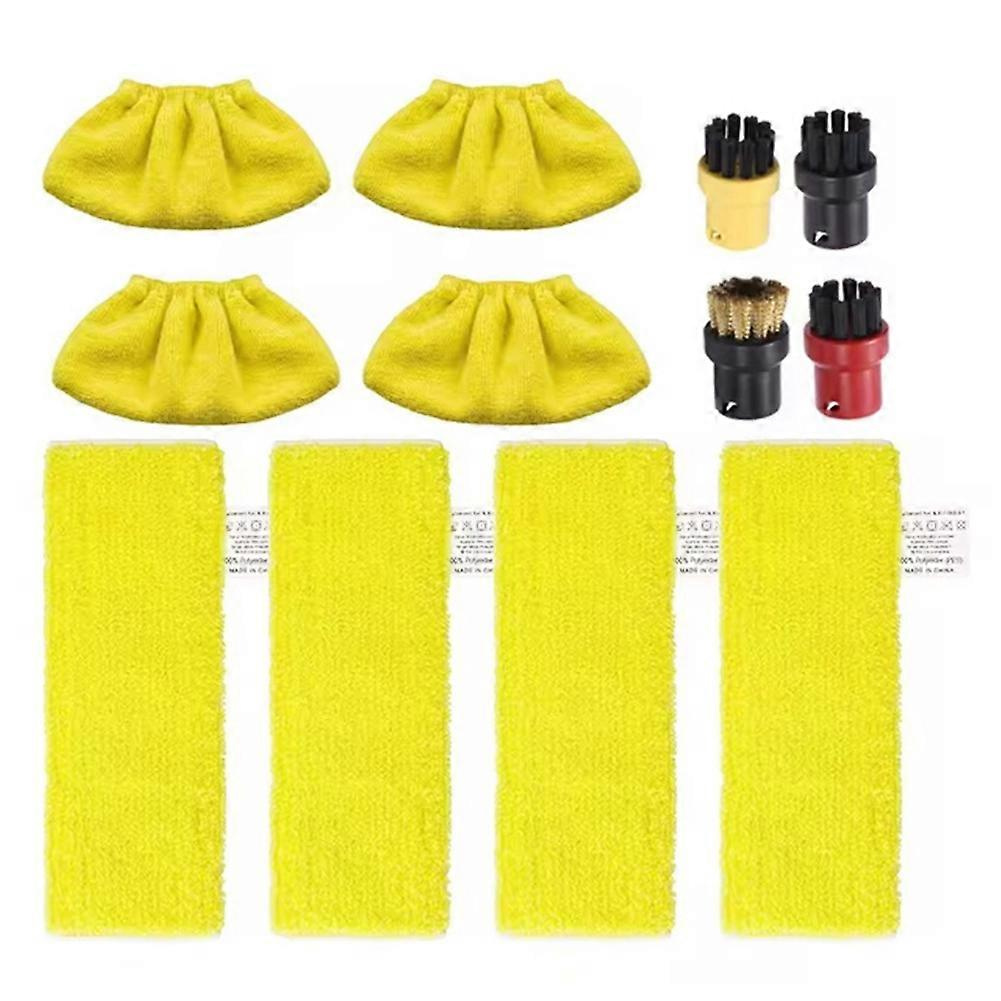 Mikrofaser-wischmopp-set Mit Rundbürste Und Kupferbürste Für Kärcher Easyfix C1 Sc2 Sc3 Sc4 Sc5 Sc7 Dampfreiniger