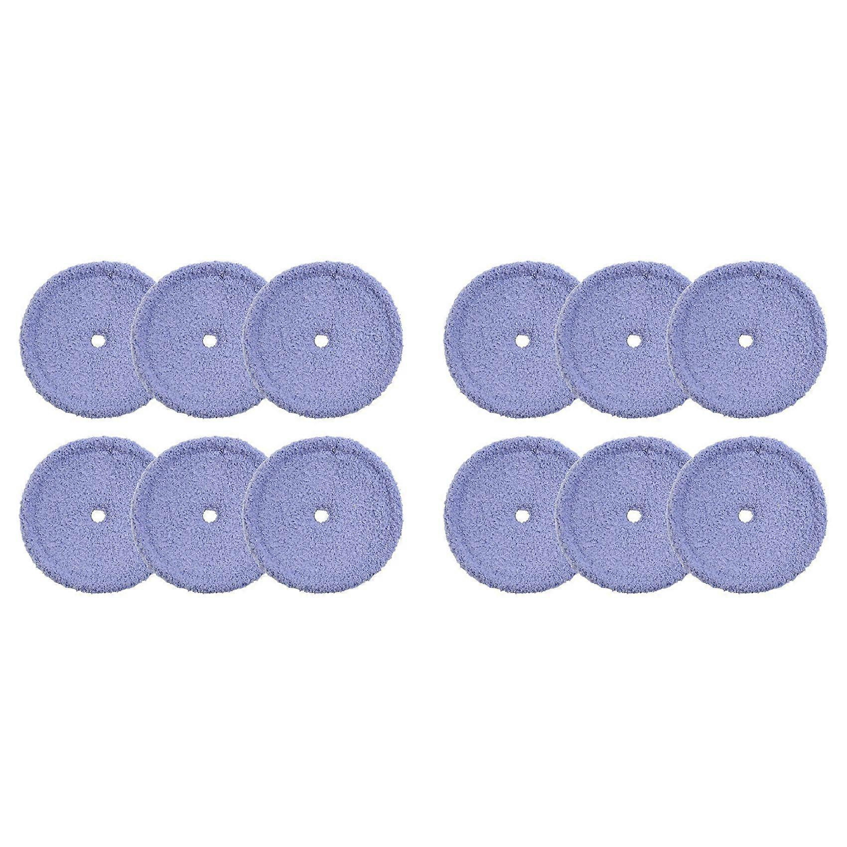 12 Waschbare Mikrofaser-wischmopp-pads Für Everybot Edge Rs700 Rs500 Roboter-ersatzzubehör