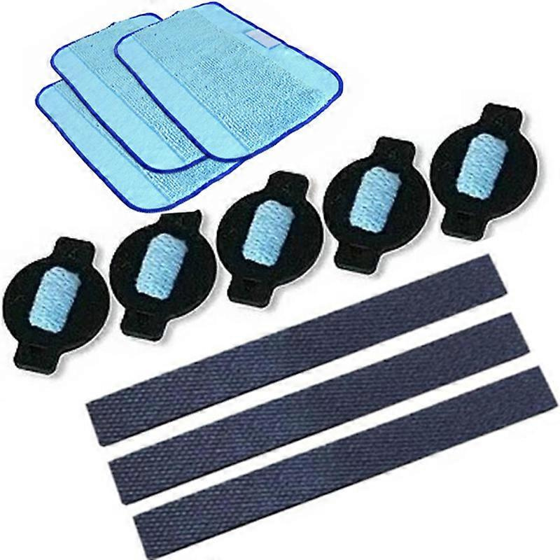 11 Stück/lot Roboter-radreifen-wischmopp-wasserkappe Als Ersatz Für Irobot Braava 320, 380, 381, 380t, 390, 390t Mint, 4200, 4205, 5200, 5200c