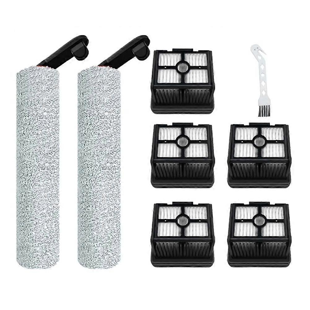 8-teiliges Ersatzteilset Kompatibel Mit Xiaomi Dreame H12pro/h12pro Plus/m13beta Nass- Und Trockenreinigungsmaschine: Walzenbürstenfilter
