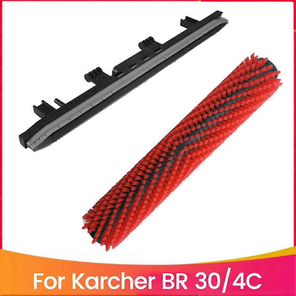 2-teiliges Scheuerwalzen-set Für Kärcher Br30/4c, Saugfähiger Schaber, Ölbeständig, Gerader Abzieher, Saugfähiger Streifen