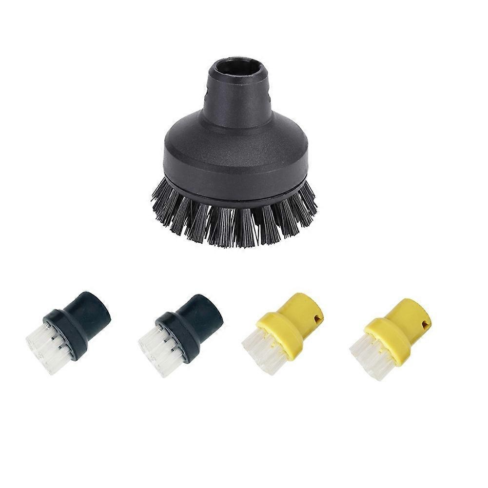 Nylon-bürstenset Für Kärcher Sc1 Sc2 Sc3 Sc4 Sc5 Dampfreiniger, Rundes Bürsten-ersatzzubehör