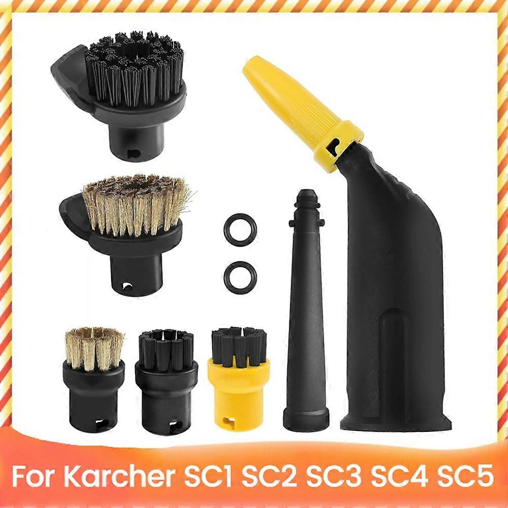 10 Stück Dampfreiniger-bürstenköpfe Für Kärcher Sc1, Sc2, Sc3, Sc4 Und Sc5 – Bürstendüsen Zur Reinigung Von Fugen, Ecken Und Kanten