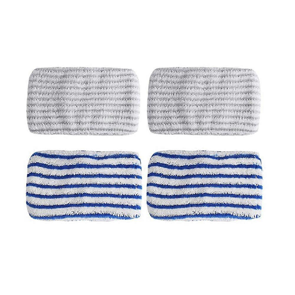 4 Mikrofasertücher Als Ersatzteil Für Den Rowenta Clean&steam Zr005801 Reiniger, Waschbar Und Wiederverwendbar.