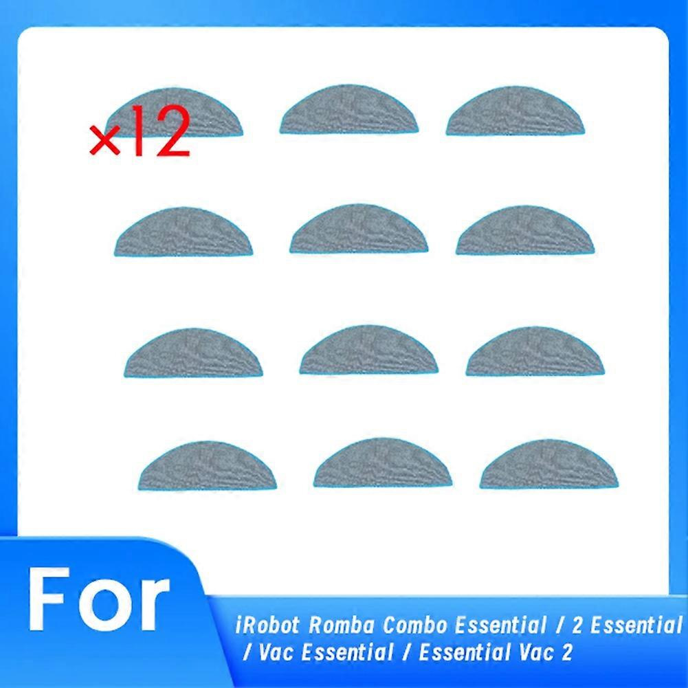 12 Reinigungstücher Für Irobot Romba Combo Essential / 2 Essential / Vac Essential / Essential Vac 2 Saugroboter