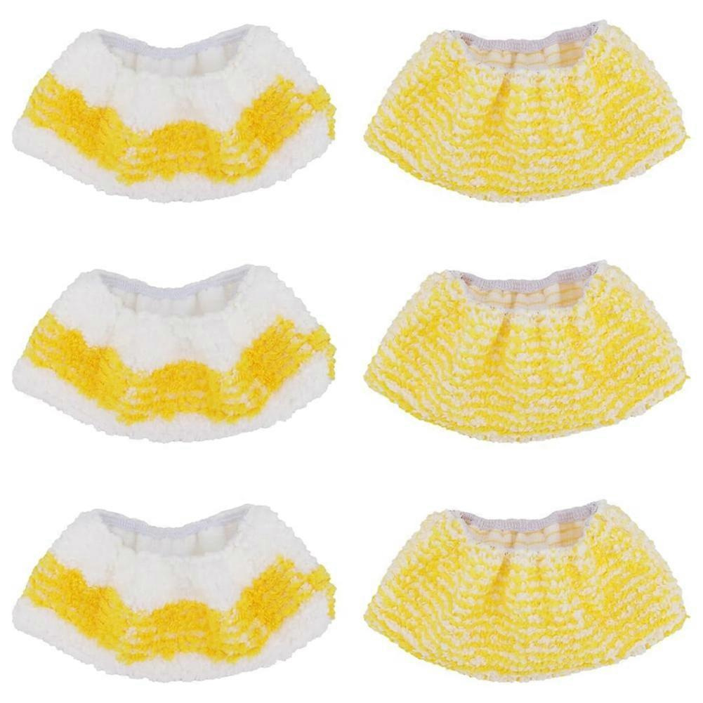 6-teiliges Mikrofaser-wischmopp-set Für Kärcher Easyfix Sc1 Sc2 Sc3 Sc4 Sc5 Dampfreiniger, Ersatz-handdüsen-set
