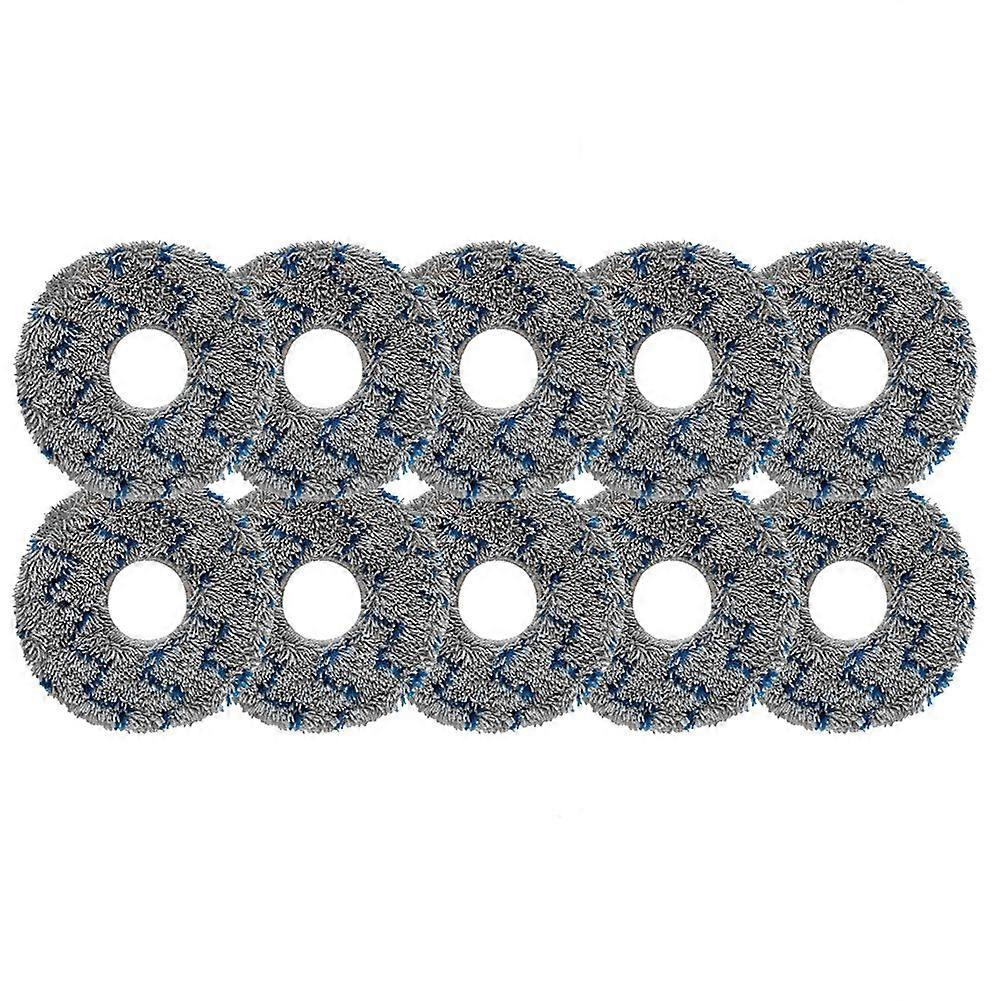 10 Stück Waschbare Und Wiederverwendbare Wischpads Für Ecovacs Deebot T10 Omni/t10 Turbo/x1 Omni/x1 Turbo