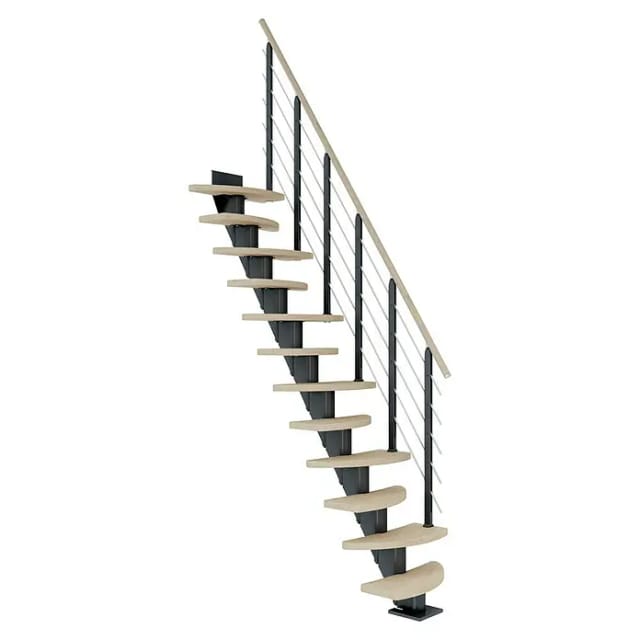 Dolle Mittelholmtr. Berlin Eiche Weiß Anthrazit GH 292 cm Variabel 64 cm FSC®