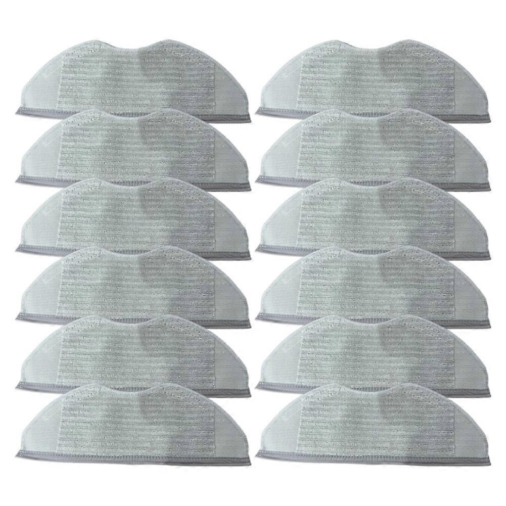 Wischmopp-pads, Kompatibel Mit Xiaomi Mijia S40 / Ov81 Staubsauger, Ersatzteile, Waschbare Mikrofaser-reinigungsmopp-tücher, 12 Stück