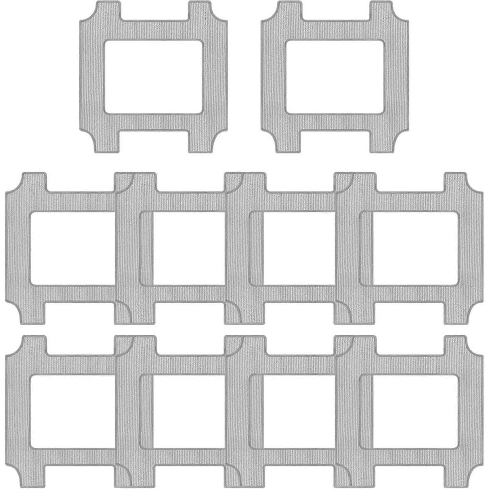 Wischmopp-pads Für Lubluelu Ch00, Ch01, Chyw201, Chyw200 Fensterreinigungsroboter, Mikrofaser, Wiederverwendbar, Waschbare Reinigungstücher