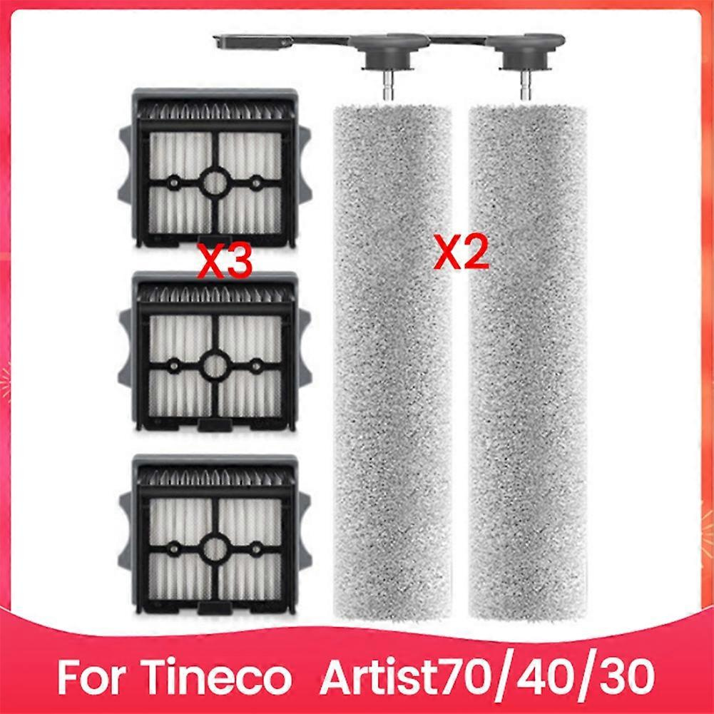 Bürstenwalzen- Und Filterersatzteile Für Tineco Artist70/40/30 Akku-dampfreiniger (nass- Und Trockensauger)