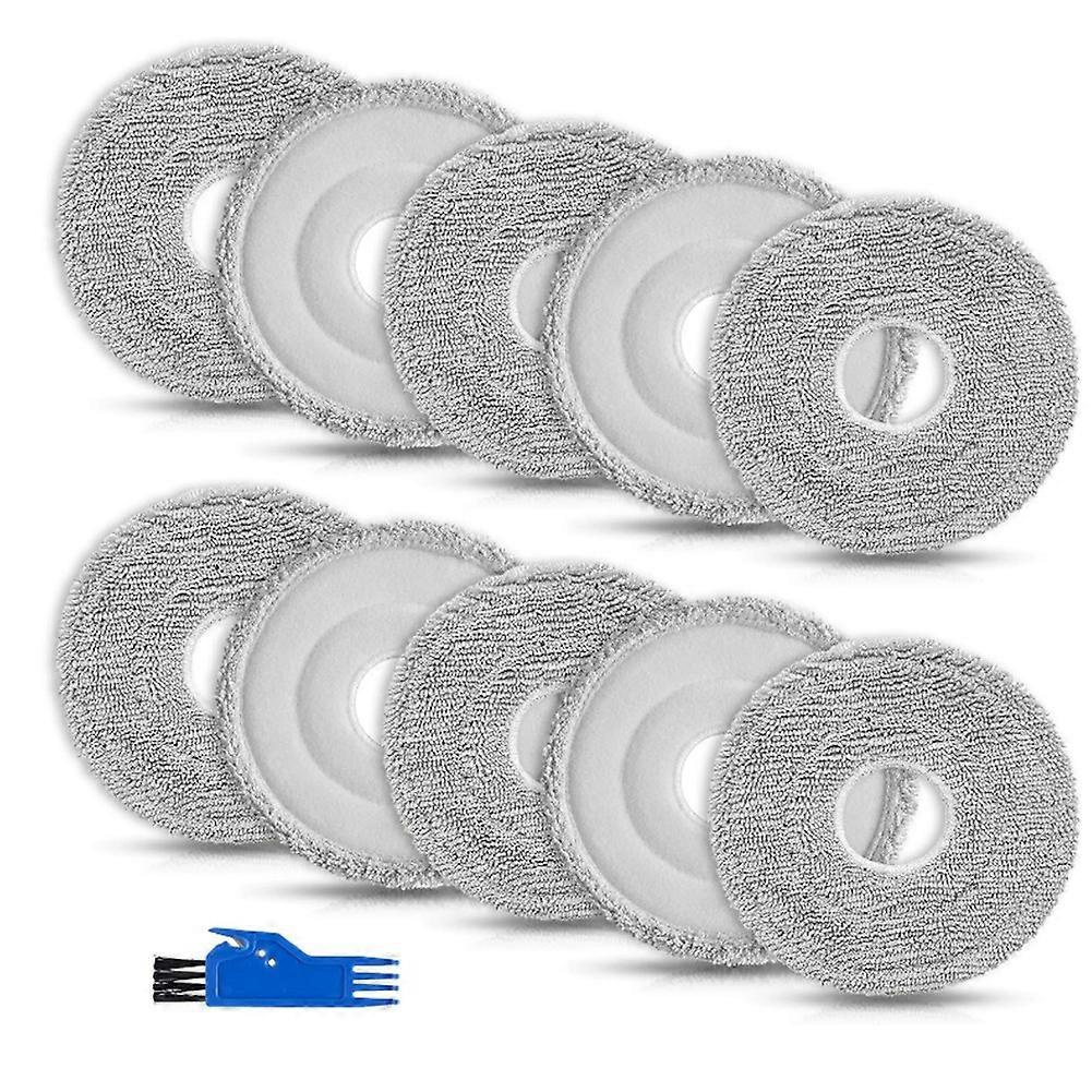 10er-pack Wischmopp-pads Für Dreame X40 Ultra Complete/x50 Ultra/x40 Master/l10s Ultra/l10s Pro Ultra/l10s Pro Gen 2