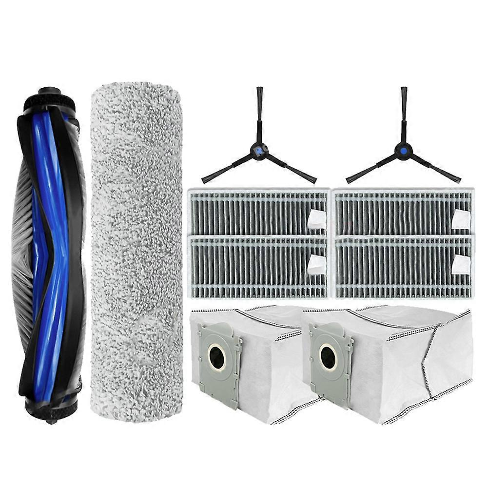 Passend Für Ecovacs X8 Pro Omni Bodenreinigungsmaschine: Zubehör: Hauptbürste, Seitenbürste, Hepa-filter, Reinigungstuch, Staubbeutel, Ersatzteile