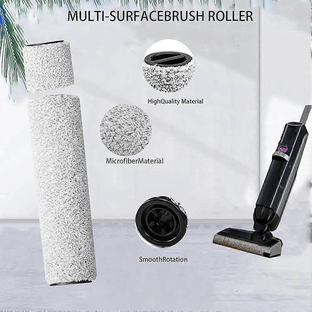 Ersatzteilset Für Eureka Rapidwash 630/new630/new630pl, Anti-haarwickel-walzenbürste & Waschbarer Hepa-filter