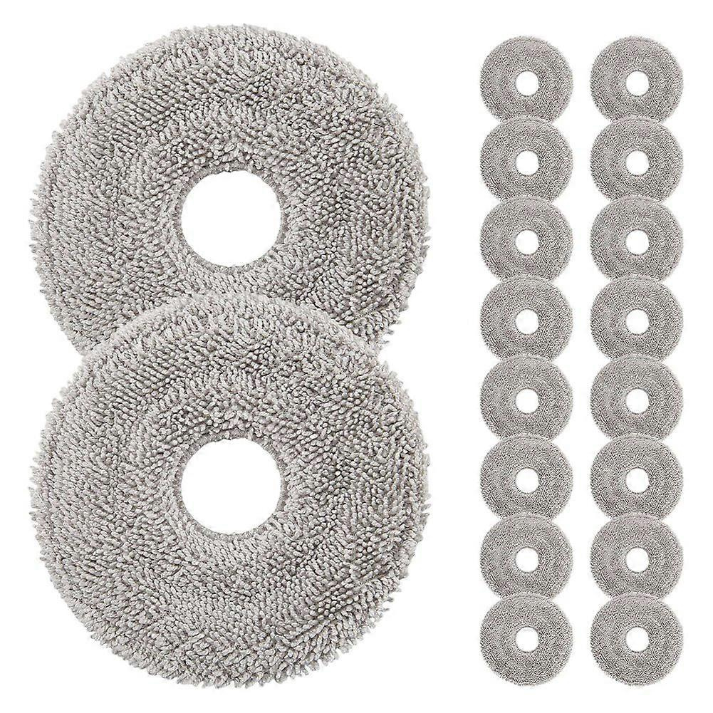 18-teiliges Set Wischmopptücher, Kompatibel Mit Xiaomi Mijia M40 D110cn, Ersatzteile, Zubehör Und Verbrauchsmaterialien