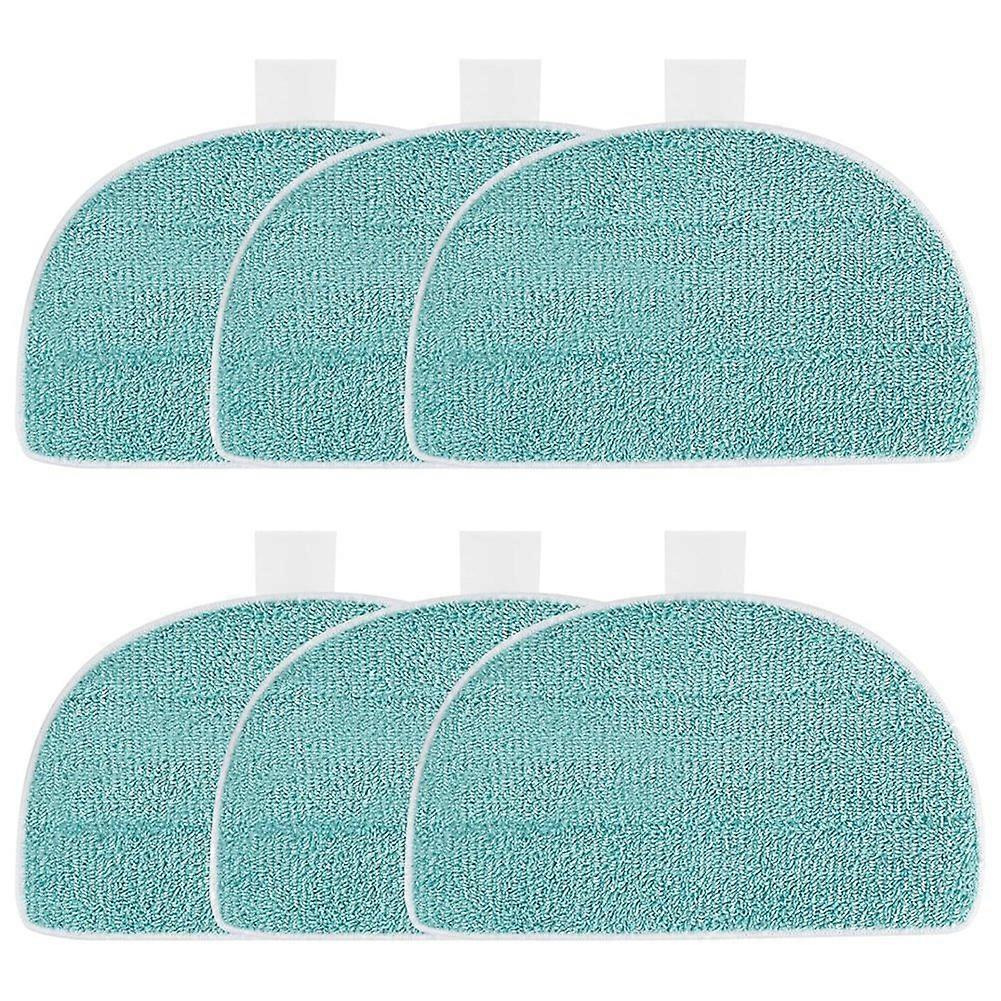 6er-pack Wischmopp-pads Für Leifheit Clean Tenso Power 2.0 Dampfreiniger, Mikrofaser-ersatz-dampfmoppbezug
