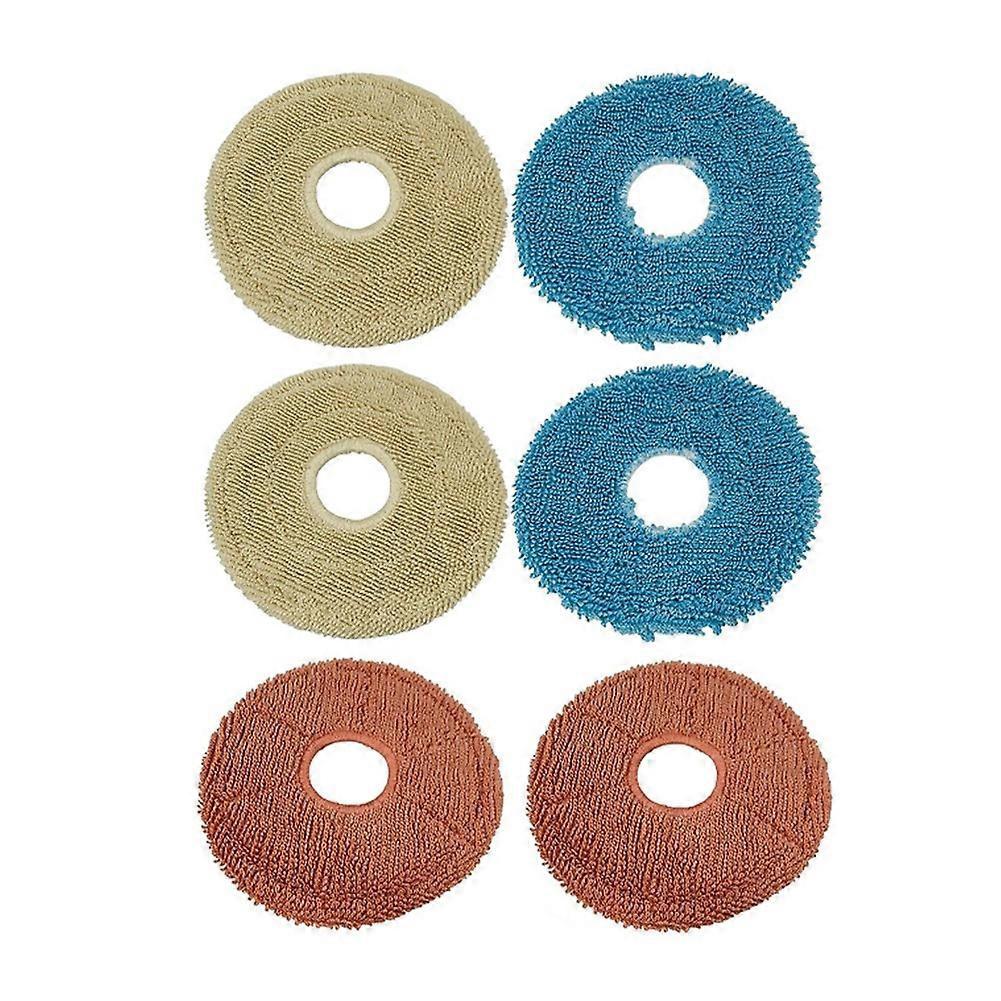 6-teiliges Set Staubsauger-wischmopp-ersatzteile Für Mova Mobius 60 Staubsauger, Thermohold-wischmopp, Hyperclean-wischmopp, Plüsch-wischmopp