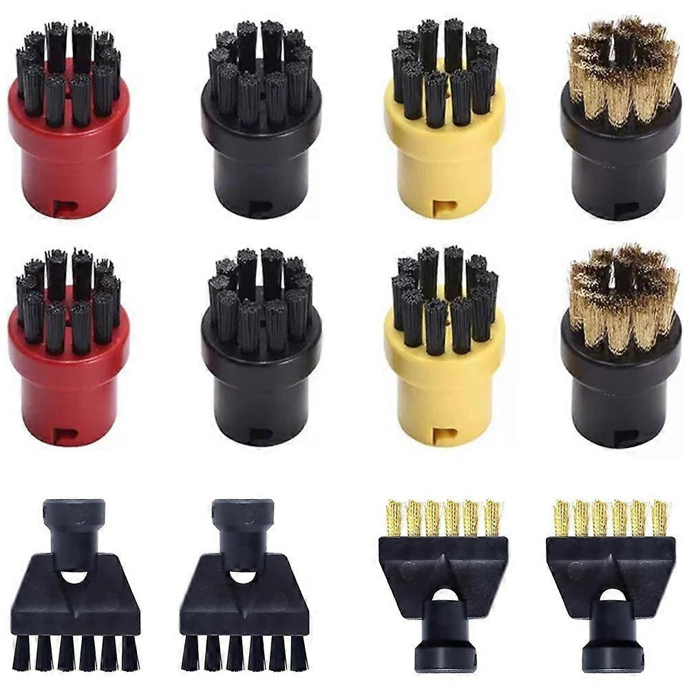 12-teiliges Dampfbürsten-set, Ersatzteile Für Kärcher Dampfreiniger Sc1, Sc2, Sc3, Sc4, Sc5, Sc7, Ctk10 Und Ctk20