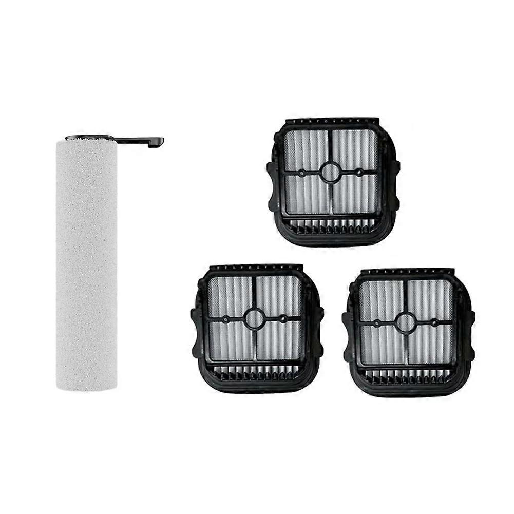 4-teiliges Set Aus Bürstenwalze Und Filter Für Jonr Ed12 Pro Max Akku-nass-/trockensauger – Ersatzteile Für Staubsaugerbürste Und Filter