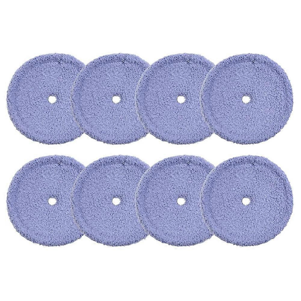 8 Waschbare Mikrofaser-wischpads Für Everybot Edge Rs700 Rs500 Saugroboter – Ersatz-wischtuch