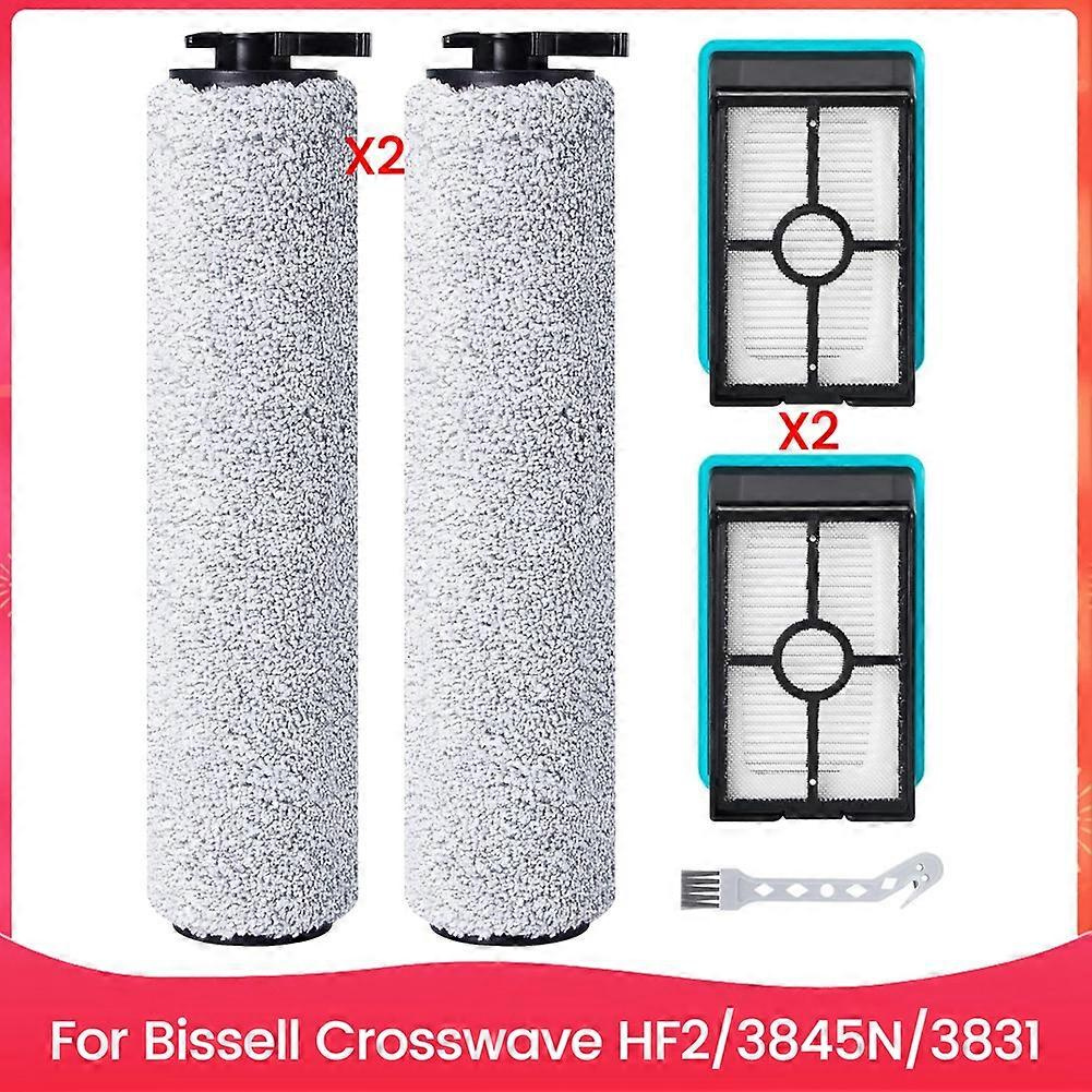 Zubehörset Mit Bürstenwalzen Und Hepa-filtern Für Bissell Crosswave Hf2/3845n/3831 Nass-/trockensauger