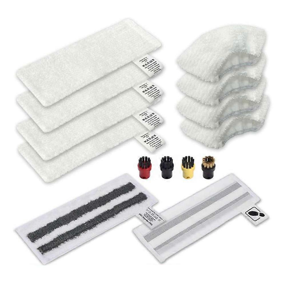 Für Kärcher Easyfix Sc1 Sc2 Sc3 Sc4 Dampfreiniger-set, Bodentuch, Handdüsenkappen, Schleiftuch, Rundbürste