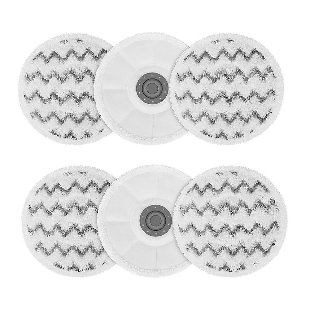 6er-pack Wischmopp-pads Für Bissell Spinwave Smartsteam Dampfreiniger 3897a, 3712c, 3712w (rotationsmopp-ersatzpads)